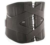Cinturón de soporte lumbar Velpeau Dotop Comfort de 28 cm, talla 1, color negro
