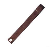Cinturón de taekwondo para karate y judo de 280 cm de longitud para jóvenes y adultos, fabricado en poliéster con doble costura de precisión y relleno de fieltro, color marrón