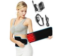 Cinturón de terapia de luz roja para terapia de luz infrarroja cercana para cinturón corporal en casa, máquina de luz de contorno para dolor y lipo