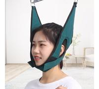 Cinturón de tracción cervical colgante, corrector de postura, soporte para estiramiento del cuello, dispositivo para aliviar el dolor.