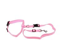 Cinturón de tracción para Perros Durante la Carrer 1 Correa Ajustable for Perros y Gatos, Correr, Caminar Trotar, el Pecho, Regalo, Cuerda de tracción, Suministros Mascotas(Pink)