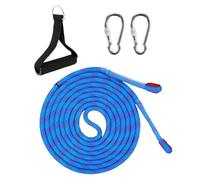 Cinturón de tracción para trineo, 4 m ajustable y antideslizante con correa para trineo de peso y entrenamiento de fuerza, para triciclo pequeños barcos vehículo invierno al aire libre fitness