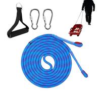 Cinturón de tracción para trineos | 4 m pesado antideslizante con mosquetón - Juego de entrenamiento de nieve de invierno para niños - para entrenamiento de fitness en invierno exterior vehículos