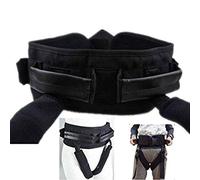 Cinturón de transferencia con bucles para las piernas,Dispositivo de asistencia médica para la marcha de la asistencia de enfermería,ancianos, ocupacional y física,Hebilla de liberación rápida,XL