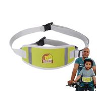 Cinturón de transporte de pillion - Tira nocturna de alta visibilidad, cierre trasero ergonómico, conector de agarre, de sujeción , para scooters eléctricos y protección de pasajeros