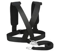 Cinturón de Trineo, arnés de Trineo Ajustable, arnés de Trineo Pesado, arnés de Trineo extraíble para Tirar de la Aptitud física, Entrenamiento de Resistencia