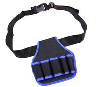 Cinturón de unión de trabajo multicompartimento, construcción de nailon de alto rendimiento, cintura ergonómica, soporte de herramientas montado, para electricistas y profesionales