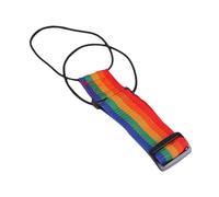 Cinturón de viaje - Correa elástica para equipaje, accesorio de cincha para mujer, identificador compacto de maleta, soporte de asa, banda de seguridad colorida para viajes al aeropuerto, viajes de