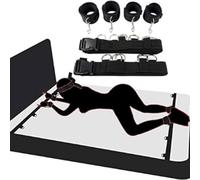 Cinturón deportivo de nylon negro - cinturón de yoga con experiencia de juego juguetes únicos en la cama