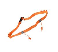 Cinturón elástico ajustable para correr con número de carrera con cierre de clip, ajuste elástico y cómodo cinturón de número de gancho, b, Talla única