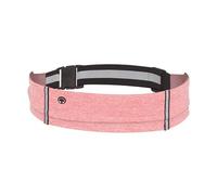 Cinturón elástico reflectante para correr, soporte para teléfono, bolsa de cintura con agujero para auriculares para caminar, ciclismo, senderismo, a