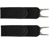 CinturóN EláStico Sin Hebilla,CinturóN TáCtico EláStico Con Gancho MetáLico,Ajustable Con Cierre De Velcro,Sin Hebilla,Ideal Para Hombre Y Mujer,Para Actividades Al Aire Libre,TrabajoYUsoDiar(Negro,2)