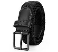 Cinturón elástico trenzado infantil para golf, cinturón de béisbol juvenil para niños y niñas de 1" de ancho.
