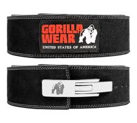 Cinturón elevador de cuero de 4 pulgadas Gorilla Wear S/M