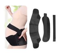 Cinturon Embarazada Cinturon Care de Maternidad Ayuda con el Dolor de Espalda y Cadera Faja Embarazo para Espalda,Pelvis,Caderas,Abdominals,Disfunción el Pubis de la Sínfisis,Ciática(negro)