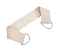Cinturón exfoliante para la espalda, limpieza profunda, lavable para eliminar la piel muerta, esponja exfoliante Loufah para exfoliar la espalda, ligadura profunda para el baño