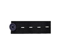 Cinturón Extensor De Pantalón Unisex, Banda De Cintura Ajustada, Pantalones Vaqueros, Faldas, Ganchos De Botón De Maternidad, Suministros De Costura DIY, 1/2/3 Uds.(Black,2PCS)