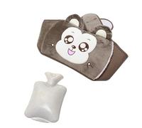 Cinturón for botella de agua, calentador de manos grande, cinturón for botella de agua caliente con animales bonitos, bolsa de agua caliente, cubierta de agua caliente, calentador for el vientre (Col