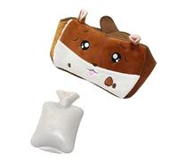 Cinturón for botella de agua, calentador de manos grande, cinturón for botella de agua caliente con animales bonitos, bolsa de agua caliente, cubierta de agua caliente, calentador for el vientre (Col