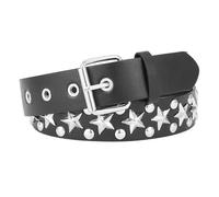 Cinturón genérico elegante y versátil para el uso diario, accesorio perfecto para combinar con jeans para un efecto adelgazante ideal para todas las estaciones y esencial para cada armario, Le Noir