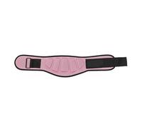 Cinturón gym hombre Cinturón de levantamiento pesas for hombre, soporte espalda, protección cintura, entrenamiento físico, ortopedia, columna vertebral(Pink,M)