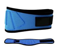 Cinturón gym hombre Cinturón de levantamiento pesas, soporte espalda, protección cintura for hombres, entrenamiento físico, ortopedia, columna vertebral(Blue,XXL)