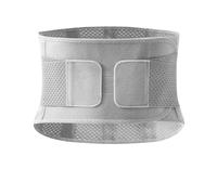 Cinturón gym hombre Protector de cintura for mujer, deportivo, fitness, running, entrenamiento, verano, yoga, cinturón transpirable, soporte moldeador, abdominal presurizado(Light Grey,M)