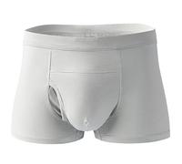 Cinturon Hernia Inguinal Hombre Pueden Reducir Los Síntomas del Esfuerzo Excesivo, Diseño de Calzoncillos Tipo Bóxer de Una Pieza(Large)