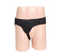 Cinturón Hernia Inguinal, Unilateral Hernia Inguinal Hombre y Mujeres, con 1 Almohadilla de Compresión Extraíble, Cómodo y Ajustable(L)