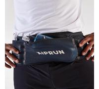 Cinturón hidratación trail running portabastones, Kiprun Belt 900 gris/beige ML