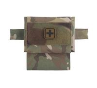 Cinturón IFAK Med Pouch, Micro Trauma Kit con Tourniquet Hammock,Rapid Deploy MOLLE Two-Piece System First Aid (Empty) Kit