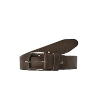 Cinturón Jack&Jones Hombre 80 Marrón oscuro 12111286 JACPAUL LEATHER BELT NOOS BLACK COFFEE
