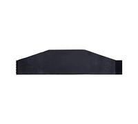 Cinturón lumbar calentado por USB para hombres y mujeres calientes contra la cintura fría Cinturón de cintura calentado engrosado de 5 V Bvs37 (negro, talla única)