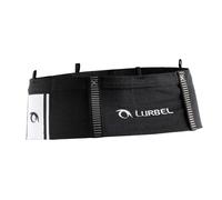 Cinturon Lurbel Loop Two Negro Blanco, Talla Talla 3