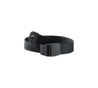 maier sports Eco Belt, Cinturón, Cómodo cinturón para exteriores con hebilla de plástico para hombres y mujeres, Extremadamente ligero, Infinitamente ajustable, Ajuste perfecto, Negro, 3 (110 cm)