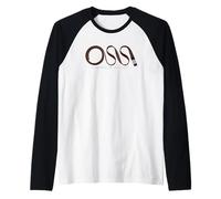 Cinturón marrón OSS Soul of Jiu Jitsu Camiseta Manga Raglan