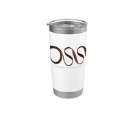 Cinturón marrón OSS Soul of Jiu Jitsu Vaso térmico de acero inoxidable de doble pared