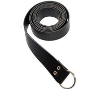 Cinturón medieval de cuero de imitación,Cinturón de los hombres vikingos,Cinturón de remaches Caballero Retro,Guerrero del Renacimiento Cinturón gótico para LARP,Ren Faire,Fiestas de Halloween (Negro)