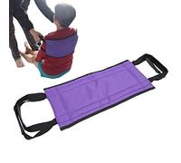 Cinturón móvil de transferencia de pacientes, cinturón de enfermería de elevación para ancianos con herramienta auxiliar de doble asa para personas mayores, pediátricos, ancianos, discapacitados