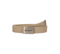Cinto Carhartt WIP Chrome Clip Unisex Ref. I019176-G1XX Color Beige Talla Unica
