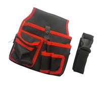 Cinturón multifuncional portátil de tela Oxford con bolsillos, organizador de almacenamiento de herramientas de jardinería, bolsa de electricista