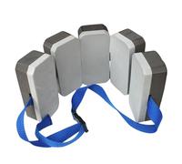 Cinturón Natación Infantil EVA 7x4.5x15cm 95g con 5 Flotadores - Ayuda Natación Ajustable para Niños 7-10 Años, Alternativa Chaleco Seguridad Piscina Lago Playa