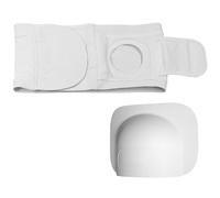 Cinturón Ostomía Ajustables, Cinturón de Soporte de Estoma Transpirable, Previene la Hernia Paraestomal, Faja de Estoma Abdominal, Ayuda a Proteger la Bolsa de Ostomía(Small)