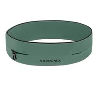 Cinturón para Correr Build & Fitness, riñonera con Clip Interno para Llaves y Soporte para teléfono para Hombre y Mujer. Ligero, Delgado y cómodo, Compatible con Todos los Samsung y iPhone