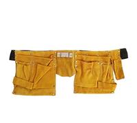 Cinturón para Herramientas Herramienta de la Cintura de la Correa Electricista Bolsa de la Herramienta de reparación del Kit del Destornillador del Cuero del sostenedor (Color : Yellow+Black)