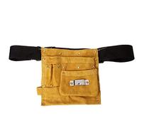 Cinturón para Herramientas Herramienta de la Cintura de la Correa Electricista Bolsa de la Herramienta de reparación del Kit del Destornillador del Cuero del sostenedor (Color : Dark Gray)