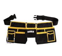 Cinturón para Herramientas Multifuncionales Herramientas de Electricista Bolsa de Bolsa de la Cintura de la Correa del sostenedor del Organizador de Almacenamiento (Color : Two Bag)