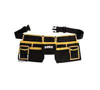 Cinturón para Herramientas Multifuncionales Herramientas de Electricista Bolsa de Bolsa de la Cintura de la Correa del sostenedor del Organizador de Almacenamiento (Color : Two Bag)