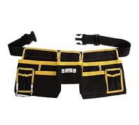 Cinturón para Herramientas Multifuncionales Herramientas de Electricista Tela Oxford Bolsa de Bolsa de la Cintura de la Correa del sostenedor del Organizador de Almacenamiento (Color : Two Bag)