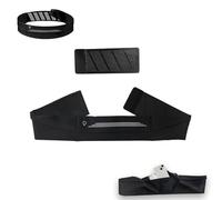 Cinturón para teléfono móvil, funda para correr, cinturón con bolsillo, cinturón deportivo para hombre y mujer, cómodo cinturón para correr, para fitness, correr y viajar, soporte para teléfono móvil